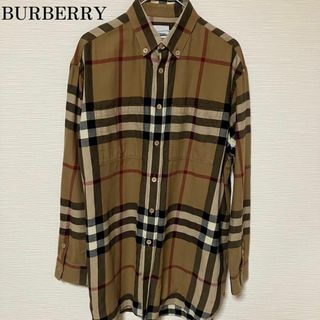 【美品】BURBERRY 長袖シャツ メガチェック レディース　ノバチェック(シャツ/ブラウス(長袖/七分))