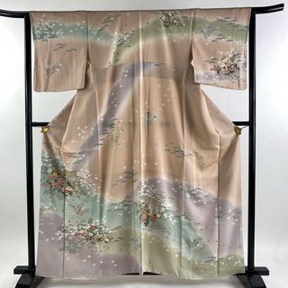 訪問着 身丈161.5cm 裄丈65cm 正絹 美品 優品 【中古】(着物)