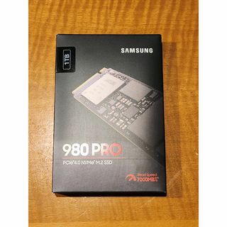 サムスン(SAMSUNG)のSamsung M.2 SSD 980 PRO 1TB_1 新品・未開封 (PCパーツ)