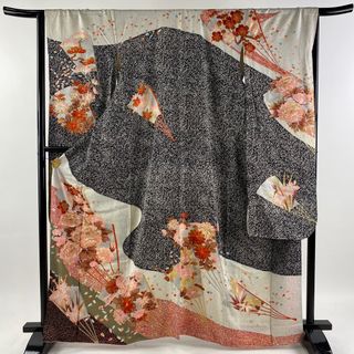 振袖 身丈163.5cm 裄丈66cm 正絹 秀品 【中古】(着物)