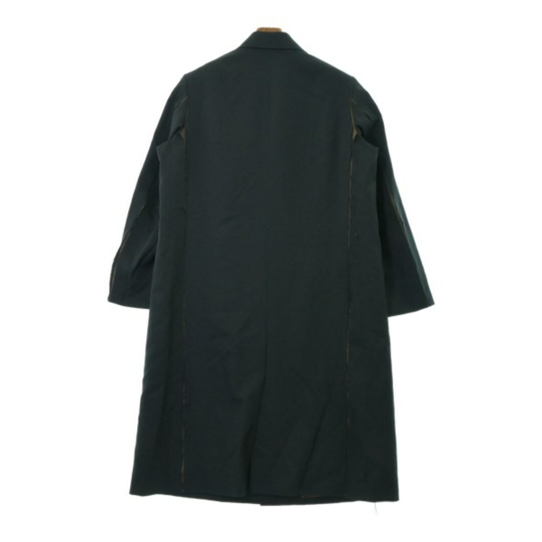 YOKE - YOKE ヨーク チェスターコート 1(S位) 緑 【古着】【中古 YOKE - YOKE ヨーク チェスターコート 1(S位) 緑 【古着】【中古