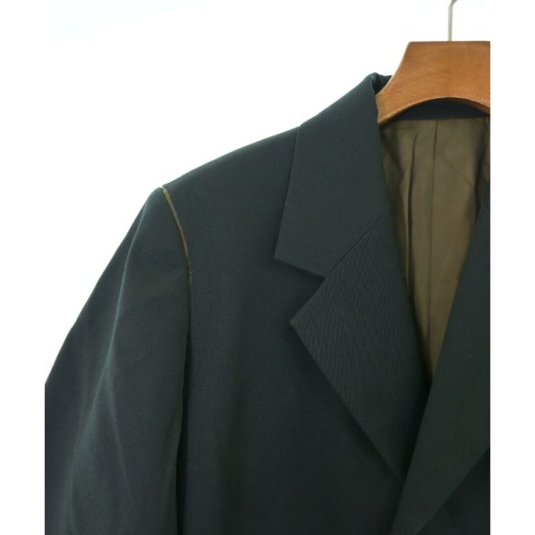 YOKE - YOKE ヨーク チェスターコート 1(S位) 緑 【古着】【中古 YOKE - YOKE ヨーク チェスターコート 1(S位) 緑 【古着】【中古