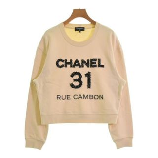 CHANEL - CHANEL シャネル スウェット M アイボリー系 【古着】【中古】