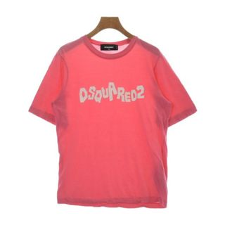 DSQUARED ディースクエアード Tシャツ・カットソー XXS ピンク 【古着】【中古】(カットソー(半袖/袖なし))