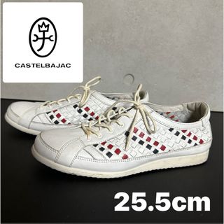 CASTELBAJAC - ※プロフ必読【カステルバジャック】メンズ 革製 スニーカー 25.5cm