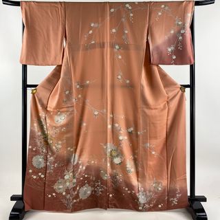 訪問着 身丈166.5cm 裄丈67cm 正絹 美品 名品 【中古】(着物)