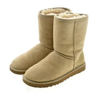 アグオーストラリア(UGG AUSTRALIA)のUGG australia アグオーストラリア ブーツ 24cm ベージュ 【古着】【中古】(ブーツ)