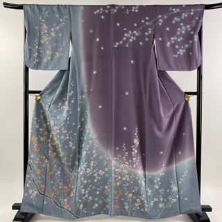 訪問着 身丈162cm 裄丈67.5cm 正絹 秀品 【中古】(着物)