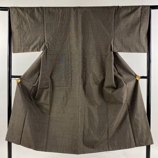 男着物 身丈140cm 裄丈65.5cm 正絹 美品 秀品 【中古】(着物)