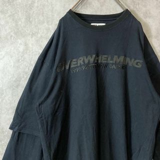 【人気コラボ】TTT_MSW  DAIRIKUレイヤードロンT古着ビッグ刺繍(Tシャツ/カットソー(七分/長袖))