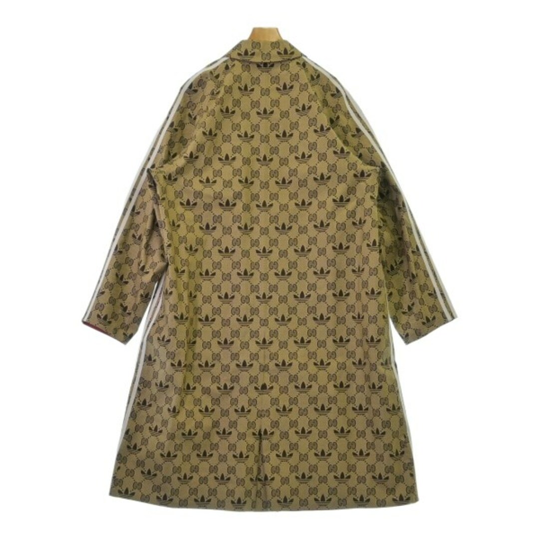 GUCCI - GUCCI グッチ ステンカラーコート 50(XL位) 茶xベージュ GUCCI - GUCCI グッチ ステンカラーコート 50(XL位) 茶xベージュ