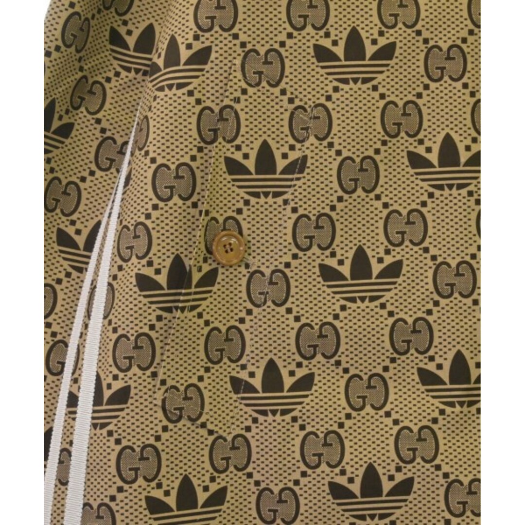 GUCCI - GUCCI グッチ ステンカラーコート 50(XL位) 茶xベージュ GUCCI - GUCCI グッチ ステンカラーコート 50(XL位) 茶xベージュ
