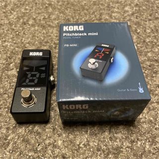 KORG Pitchblack mini ギター ベース ペダルチューナー(エフェクター)