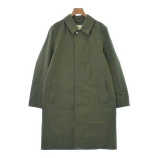 マッキントッシュ(MACKINTOSH)のMACKINTOSH マッキントッシュ ステンカラーコート 36(S位) カーキ 【古着】【中古】(ステンカラーコート)