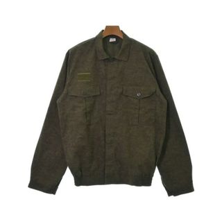 ミリタリー(MILITARY)のMILITARY ミリタリー ブルゾン（その他） -(M位) カーキx茶(総柄) 【古着】【中古】(その他)