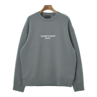 EMPORIO ARMANI エンポリオアルマーニ スウェット M ブルーグレー 【古着】【中古】