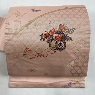 名古屋帯 優品 正絹 【中古】(帯)