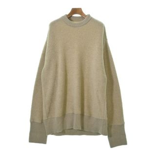 JIL SANDER + ジルサンダープラス スウェット M ベージュ 【古着】【中古】(スウェット)