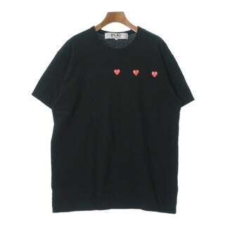 PLAY COMME des GARCONS Tシャツ・カットソー XXL 黒 【古着】【中古】(Tシャツ/カットソー(半袖/袖なし))
