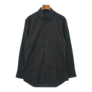 PRADA - PRADA プラダ カジュアルシャツ 38(S位) 黒 【古着】【中古】