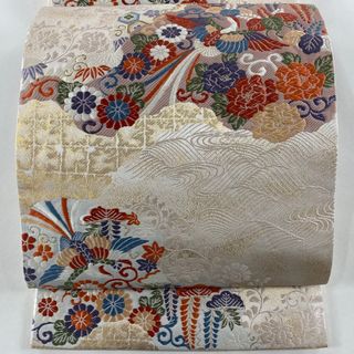 袋帯 秀品 六通 正絹 【中古】(帯)