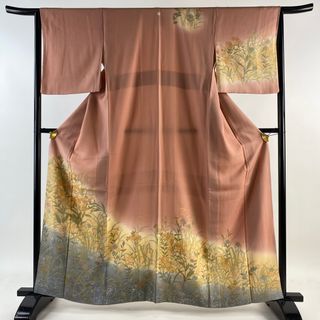 訪問着 身丈162cm 裄丈64.5cm 正絹 美品 秀品 【中古】(着物)