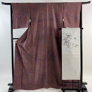 小紋 身丈166.5cm 裄丈66cm 正絹 美品 秀品 【中古】(着物)