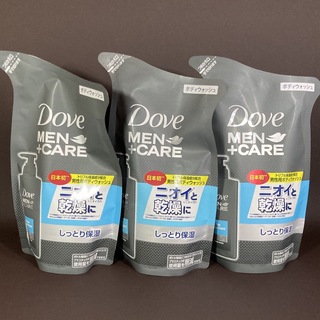 Dove（Unilever） - ダヴメン　＋ケア　ボディウォッシュ　クリーンコンフォート　詰替　3袋