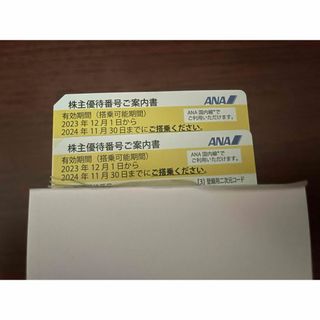 ANA 株主優待券　2枚　(航空券)