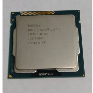 インテル(intel)のインテル core i7 3770 3.4GHz intel デスクトップPC用(PCパーツ)