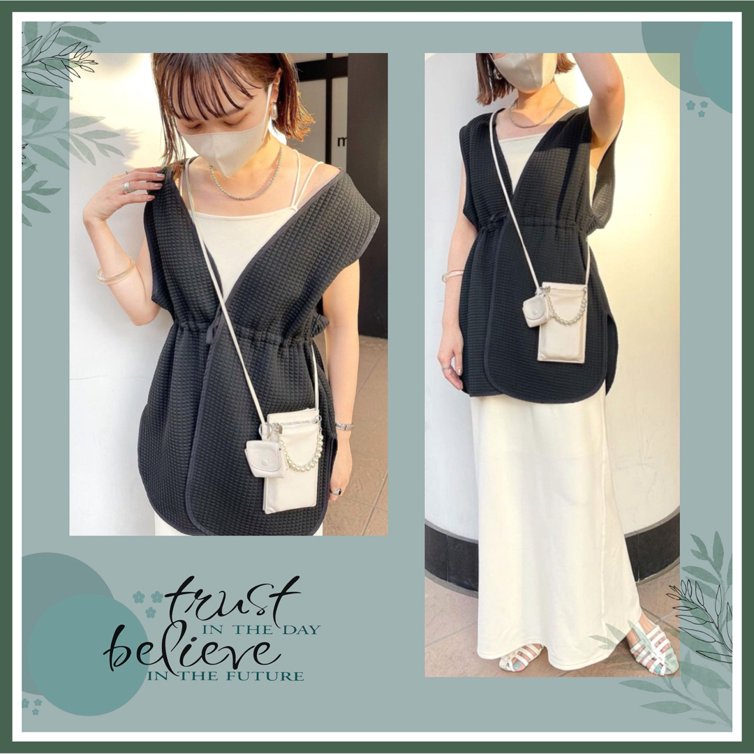 mystic - ミスティック♡キルティングジレ♡フーズフーチコ、カスタネ mystic - ミスティック♡キルティングジレ♡フーズフーチコ、カスタネ