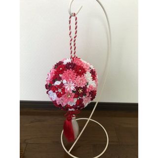 ハンドメイド☆ボールブーケ☆つまみ細工(ブーケ)