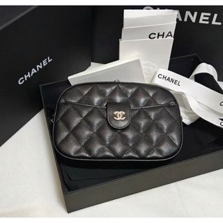 シャネル(CHANEL)のシャネル　ショルダーバッグ　ミニバッグ　キャビア(ショルダーバッグ)