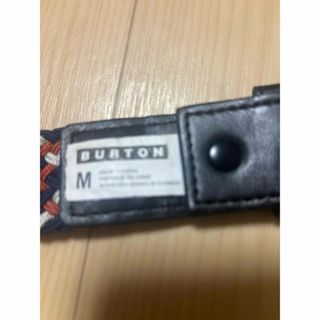 バートン(BURTON)のバートン皮ベルトブラック(ベルト)