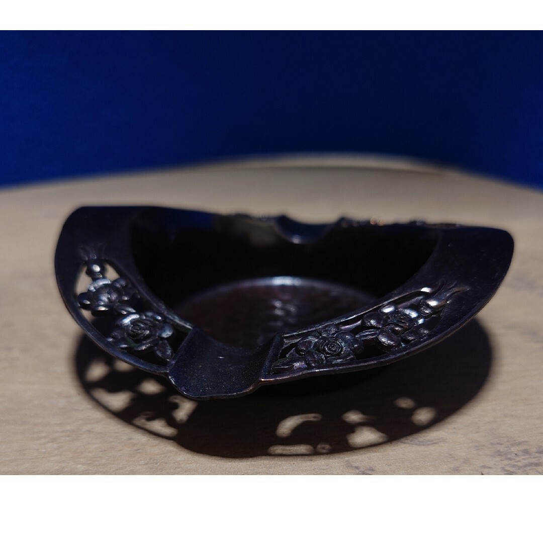 【希少】骨董品 亀の剥製  灰皿に加工された約50年前の年代物 エンタメ/ホビーの美術品/アンティーク(彫刻/オブジェ)の商品写真