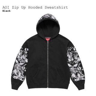 シュプリーム(Supreme)のsupreme AOI Zip Up Hooded Sweatshirt(パーカー)