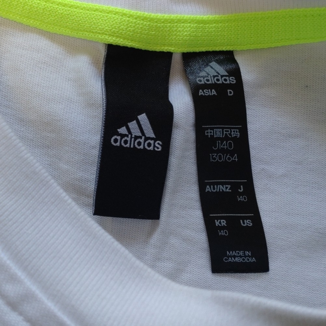 adidas(アディダス)のadidas HIROCOLEDGE　Ｔシャツ　ｻｲｽﾞ140 キッズ/ベビー/マタニティのキッズ服男の子用(90cm~)(Tシャツ/カットソー)の商品写真