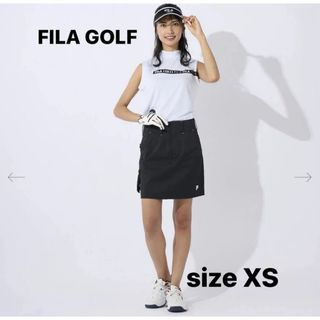 フィラ(FILA)のFILA ティー差し付きボールポーチ＆インナーパンツ付き ハイウエストスカート(ウエア)