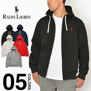 ポロラルフローレン(POLO RALPH LAUREN)のポロラルフローレン メンズ コットン パーカー 裏起毛 刺繍ロゴ ビッグサイズ(パーカー)