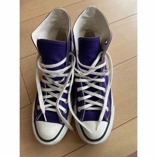 コンバース(CONVERSE)のコンバース　MADE IN JAPAN ハイカット パープル(スニーカー)