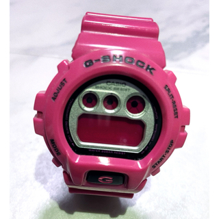 ジーショック(G-SHOCK)のCASIO Casio カシオ G-SHOCK DW-6900CS ピンク(腕時計)