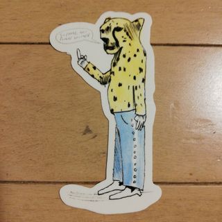 シュプリーム(Supreme)のSUPREME NEIL BLENDER CHEETAH STICKER(その他)