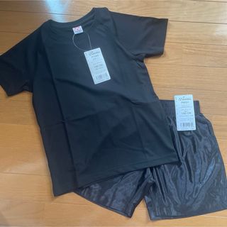 新品　サッカー半袖インナー、ハーフパンツ　140(Tシャツ/カットソー)