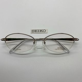 セイコー(SEIKO)のK14WG K14ホワイトゴールド メガネフレーム SEIKO LIOND'OR(サングラス/メガネ)