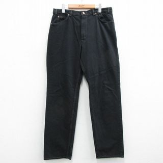 リーバイス(Levi's)のW36★古着 リーバイス Levis 540 ジーンズ メンズ 黒 ブラック デニム 24apr26 中古 ボトムス ジーパン Gパン ロング パンツ(ワークパンツ/カーゴパンツ)