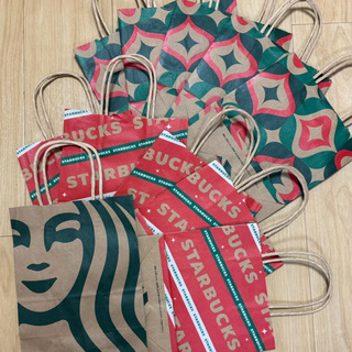 スターバックス(Starbucks)の5/15〆♪スターバックス紙袋ギフト包装ラッピング大量タンブラー桜マグカップ好(ショップ袋)