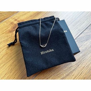 エストネーション(ESTNATION)のHirotaka  ヒロタカ　Bow ダイヤモンド ネックレス  Sサイズ(ネックレス)