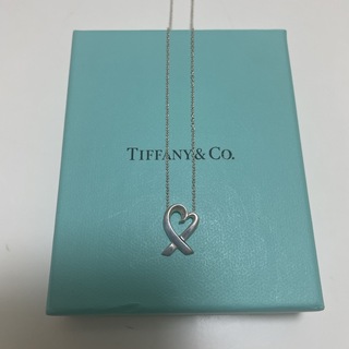 ティファニー(Tiffany & Co.)のティファニー　ラビングハート　ネックレス(ネックレス)
