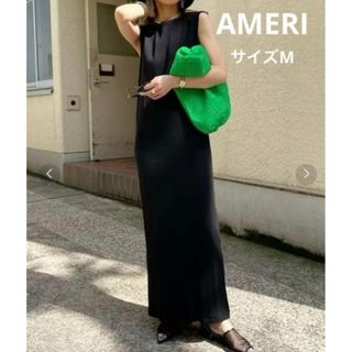 アメリヴィンテージ(Ameri VINTAGE)の【希少】MEDI AMERI×MILLER RELAX DRESS コラボ(ロングワンピース/マキシワンピース)