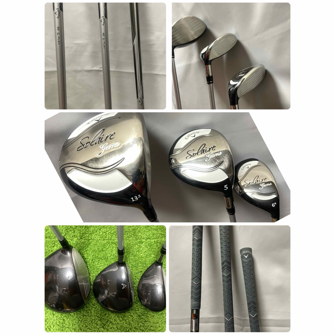 Callaway Golf - キャロウェイ ソレイル Jems レディースゴルフクラブ Callaway Golf - キャロウェイ ソレイル Jems レディースゴルフクラブ
